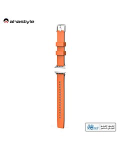 ahaStyle Apple watch Strap 44mm Duotone Band - Orange / Black