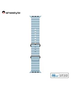 ahaStyle Apple watch Strap 42mm Felex Silicone - Light Blue