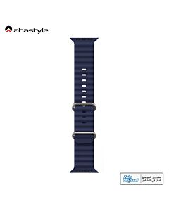 ahaStyle Apple watch Strap 44mm Felex Silicone - Dark Blue