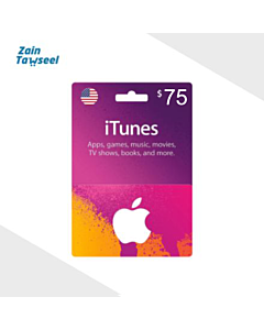 ITunes 75$ USA